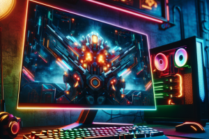 Los monitores para gaming con iluminación RGB: ¿solo para estética o también funcionalidad?