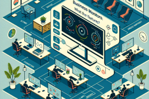 Los monitores para uso empresarial: ¿cuáles son las características clave?