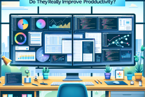 Los monitores ultraanchos para multitarea: ¿realmente mejoran la productividad? Los monitores ultraanchos para multitarea: ¿realmente mejoran la productividad?