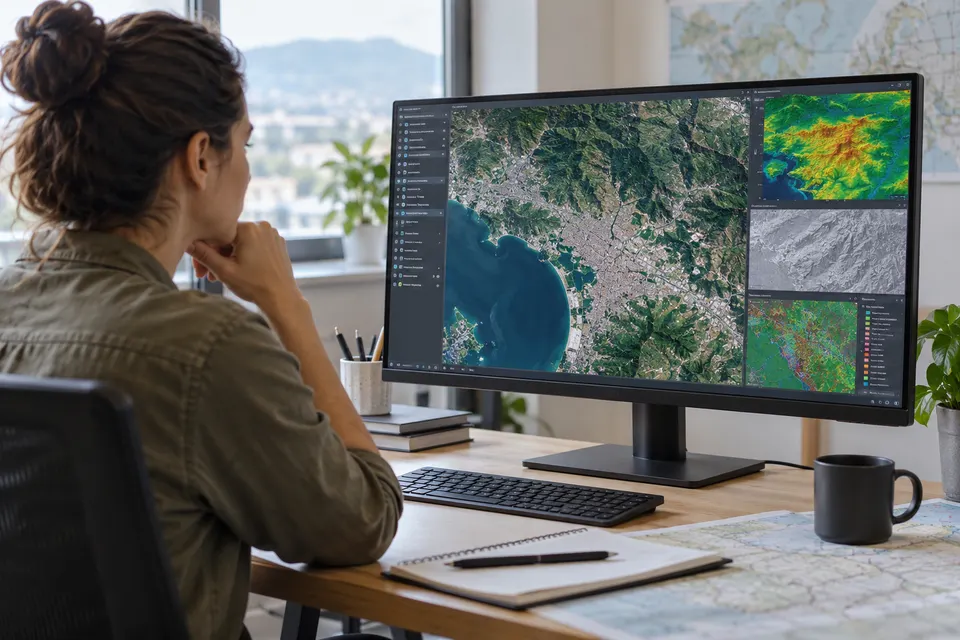 Los monitores para visualización de datos geoespaciales: ¿qué precisión de brillo necesitan? Imagen ilustrativa: Los monitores para visualización de datos geoespaciales: ¿qué precisión de brillo necesitan?
