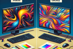 ¿Qué es mejor: un monitor con pantalla mate o brillante?