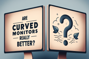 ¿Son los monitores curvos realmente mejores?